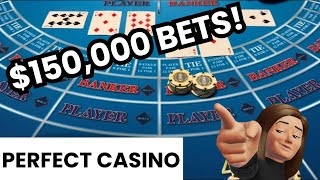 Baccarat  600000 Buy In  EPIC High Stakes Casino Session Winning Big With 150000 Bets [upl. by Aubert]