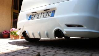 Fiat Grande Punto tjet loud ragazzon exhaust [upl. by Ahsimek991]