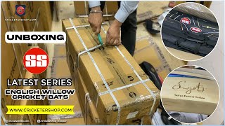 Unboxing of SS SKY Series of English Willow cricket bats  Starting From 11000 cricketershop282 [upl. by Cramer]