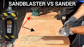 SANDBLASTER VS SANDER [upl. by Sonafets]