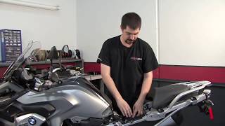 Power Commander V Install 2013 BMW R1200 GS [upl. by Oirram]