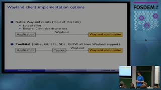 Wayland client basics How to natively speak Wayland in your application from the bottom up [upl. by Assetak]