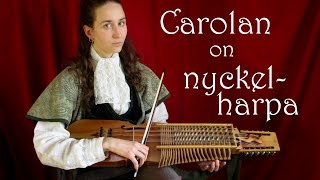 Irish Harp Music on Nyckelharpa  Mr Malone by Carolan [upl. by Aizahs]