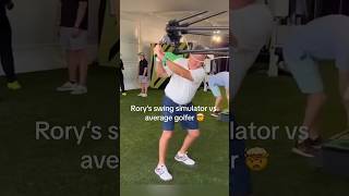 Rory’s Swing vs An Amateur Golfer golf [upl. by Gwen317]