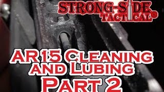 AR15 Cleaning and Lubing Video Part 2 HD [upl. by Vanthe111]