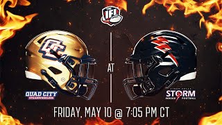 Quad City Steamwheelers at Sioux Falls Storm [upl. by Akamaozu]