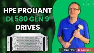 HPE ProLiant DL580 Gen9 Drives  Solid State Drives  Hard Drives  How to Test with HD Sentinel [upl. by Humberto]