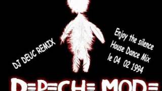 DEPECHE MODE Enjoy The Silence DANCE REMIX By DJ DEUC Bande Son enregistrée le 04 02 1994mp4 [upl. by Mcclish616]