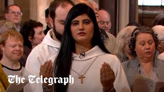 Lord’s Prayer led in Urdu during Easter Sunday service at Canterbury Cathedral [upl. by Danila299]