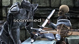 When the game blacksmith quotimproves your gearquot [upl. by Tamqrah347]