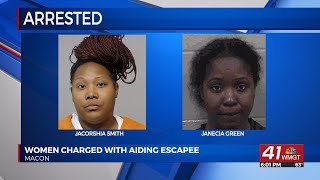 UPDATE 2 women arrested accused of aiding escape and capture of Johnifer Barnwell [upl. by Loredo]