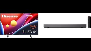 Hisense 58 inch ULED Smart Fire TV Review – PROS amp CONS – U6 Series Quantum Dot LED 4K TV [upl. by Attenna]