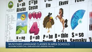 Muscogee language classes headed to area public schools [upl. by Llener]