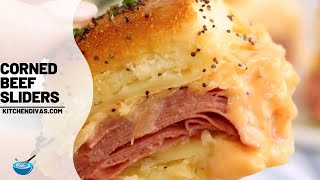 Quick and Easy Corned Beef Sliders [upl. by Anirrehs]