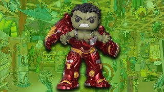 Hulk Busting Out Of Hulkbuster Funko Pop Review [upl. by Salina]