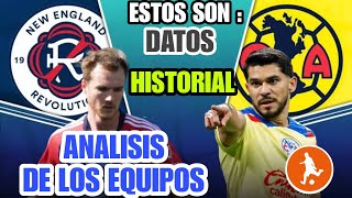 Estos son los datos del New England vs America hoy  Historial análisis y como vienen los equipos [upl. by Michelsen]