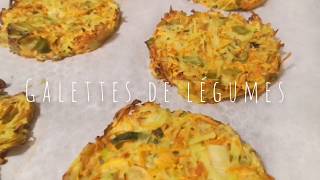 Galettes de légumes et pomme de terre 🥕🥔 [upl. by Akirre16]