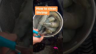 howto clean shrimp before cooking the 🇵🇭 hipon sinigang \ homemade pinoy food \ shorts [upl. by Chemar]