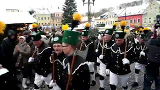 Bergparade in Auerbach  Vogtland 2017 Dritter Advent Steigerlied [upl. by Moon]