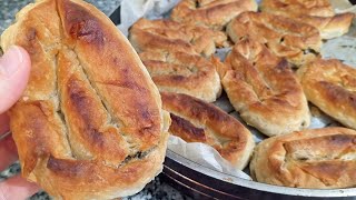 EL AÇMASI LEZZETİNDE ISPANAKLI BÖREK 😍 💯 [upl. by Jocelyne]