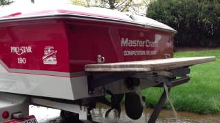 Mastercraft Prostar 190 Exhaust [upl. by Ellett]