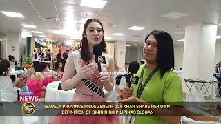 ISABELA PROVINCE ZENETH JOY KHAN FOR BINIBINING PILIPINAS 2024 [upl. by Mccallum]