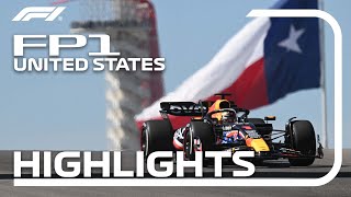 FP1 Highlights  2023 United States Grand Prix [upl. by Pellikka25]