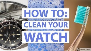 How to Clean Your Watch  DIY [upl. by Lomaj]