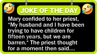 🤣 BEST JOKE OF THE DAY  A Roman Catholic priest is on his way to Rome  Funny Daily Jokes [upl. by Uhp]