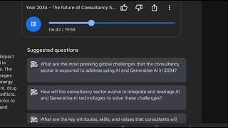 The World in 2034  the future of Consultancy Sector in the advancement of AI amp GenAI [upl. by Soelch363]