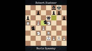 Boris Spassky vs Robert Huebner  Bundesliga 198081 [upl. by Niac]