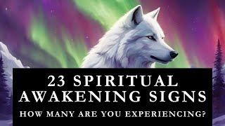 23 Major Signs  Symptoms of Spiritual Awakening  LonerWolf [upl. by Poland733]