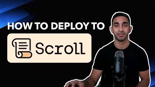 How to deploy a smart contract to Scroll [upl. by Ylicec]