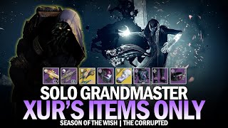 Xurs Loadout Solo GM The Corrupted Using Only This Weeks Xur Items Destiny 2 [upl. by Vale670]