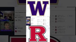 Washinton vs Rutgers Football Preview and PredictionCan Washington win at Rutgers cfb [upl. by Lobell]