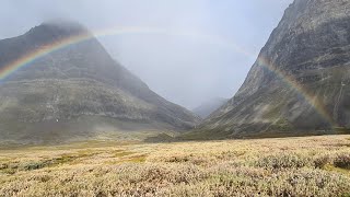 kungsleden Abisko to Nikkaluokta Arctic Sweden using UL gear [upl. by Eiralih]