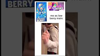 Me as low berry main 😂 funny brawlstars [upl. by Nelson]