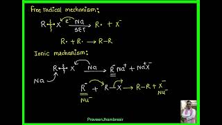 3 AlkaneWurtzCorey housewurtz fittigFrankland reaction [upl. by Ehsom]