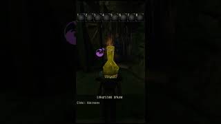 Reakcja na wypicie lekarstwa Gothic shorts gothic gothic2 gaming gothicremake witcher gry [upl. by Banquer679]