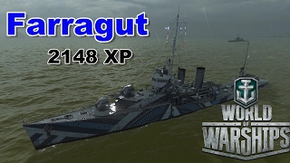 World of Warships Farragut I kind of like her [upl. by Novihc676]