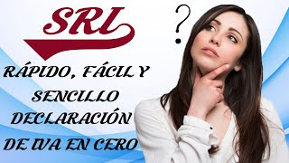 TUTORIAL DECLARACIÓN EN CERO DE IVA EN LÍNEA SRI ECUADOR FÁCIL Y SENCILLO EN MENOS DE 3 MINUTOS [upl. by Ariik]