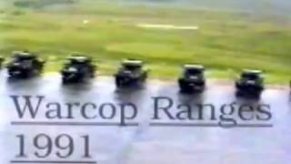 Nottinghamshire Sherwood Rangers Yeomanry  Warcop Ranges 1991 [upl. by Fayina]