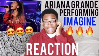 Ariana Grande  Imagine Live  Jimmy Fallon  REACTION [upl. by Joris738]