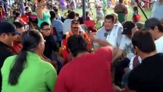 Whitefish Bay Singers  Womens Jingle  Rat Portage Powwow 2014 [upl. by Klecka724]