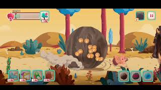 Dino Bash  part 2  gameplay  android iOS walkthrough [upl. by Fisher993]