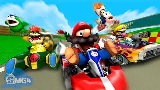 REMASTERED64 Stupid Mario Kart [upl. by Anirbac]