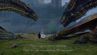 quotTheyre my childrenquot  Drogon Viserion Rhaegal [upl. by Haelak838]