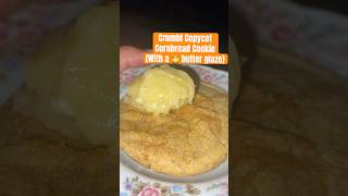 WARM AND SOFT Crumbl COPYCAT Cornbread Cookie [upl. by Bilak318]