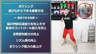 身体能力6 つの能力を上げる！「定位」「変換」「リズム」「反応」「連結」「識別」  ボクシング tomitt トミット [upl. by Cibis]