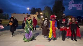 HALLOWEEN23 SARUMBA DANCE quotOOGIE BOGGIE SONGquot [upl. by Ellerrehc658]